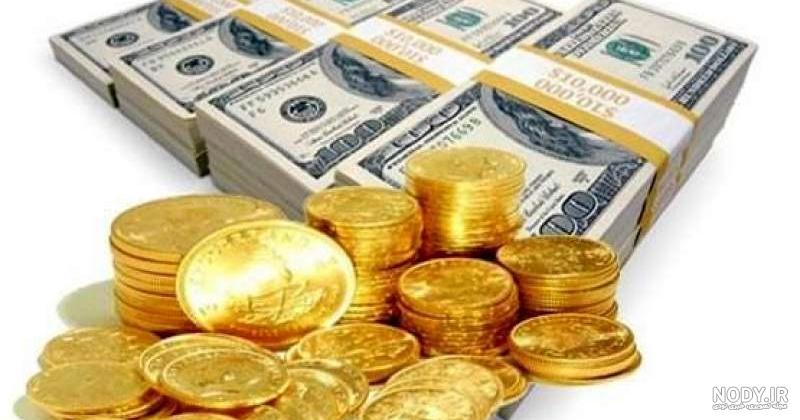 تصویر با کیفیت و استوک طلا و دلار - طرح 20