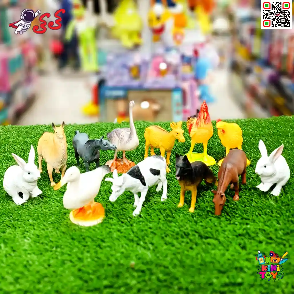 حیوانات مزرعه (شامل کتاب 12 اسباب بازی و 1 نقشه بازی) - Farm animals, فروشگاه اینترنتی همیشه حیوانات مزرعه (شامل کتاب 12 اسباب بازی و 1 نقشه بازی) - Farm animals, فروشگاه اینترنتی همیشه