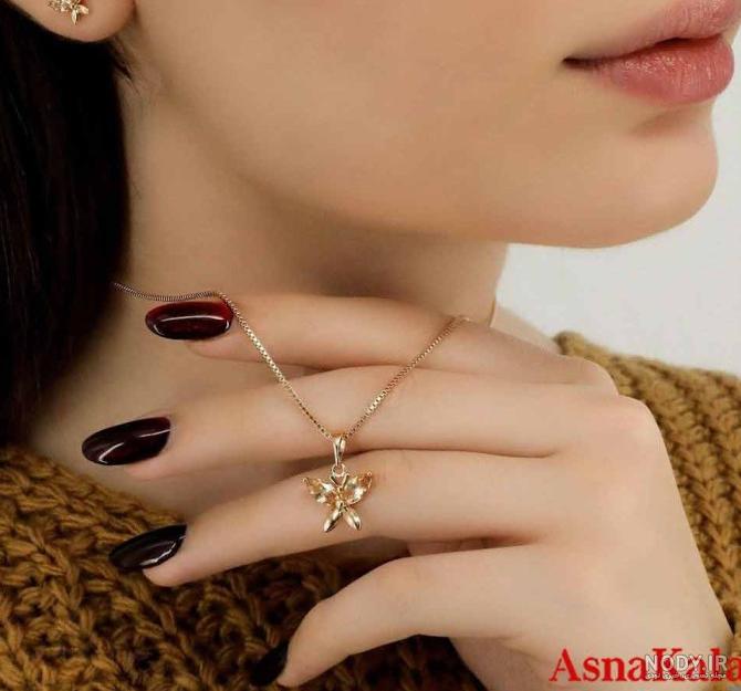 ست طلای دخترانه ظریف ❤️ [ بهترین تصاویر ]