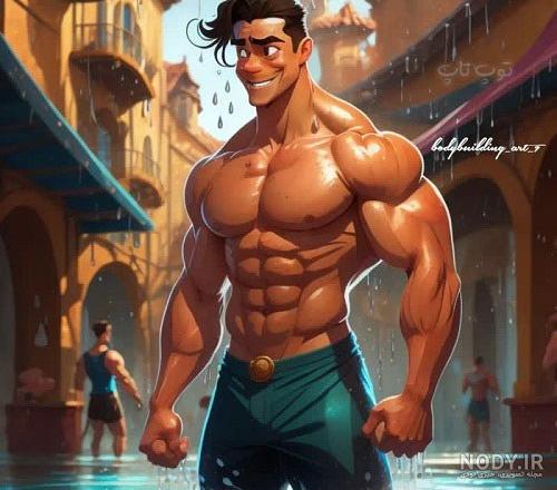 سیکس پک شدن در عرض چند ساعت !! + عکس