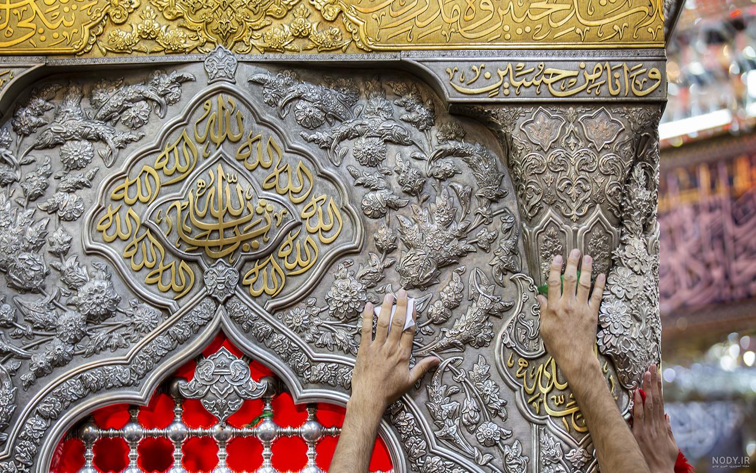 شمال نیوز :: عکس/ گل‌آرایی ضریح امام حسین(ع)