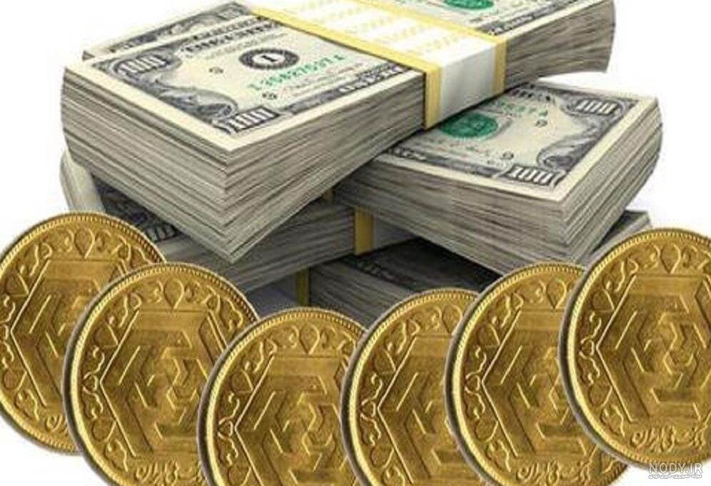 عکس دلار های طلا