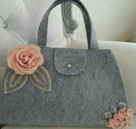 عکس کیف دخترانه نمدی