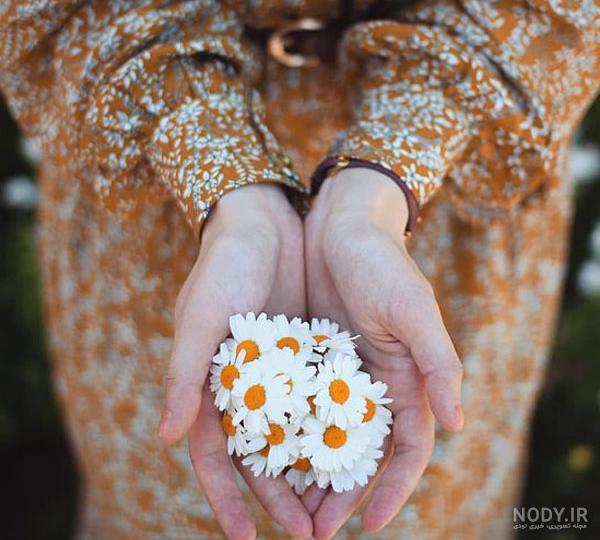 عکس پروفایل دختر با حجاب کنار دریا فانتزی