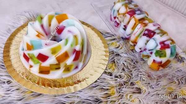 28 عکس ژله بستنی فوق العاده زیبا + نکات کلیدی درباره تهیه انواع ژله بستنی -  رنگ وارنگ