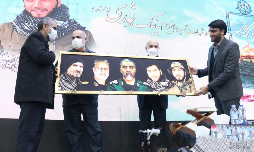 ایسنا - تشییع دو شهید مدافع حرم _ گیلان