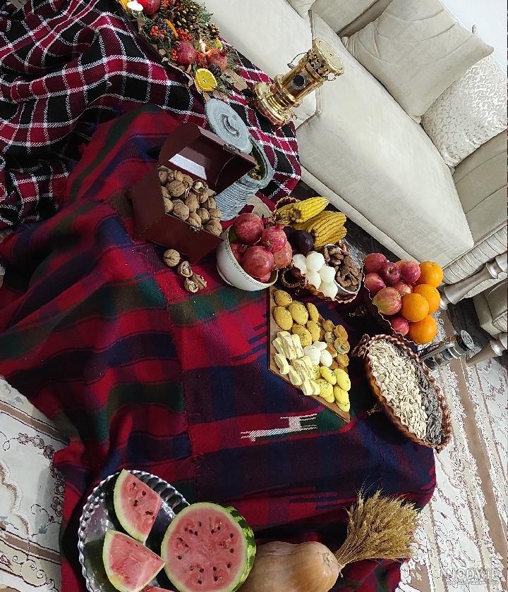 تزیین شب یلدا سنتی 2023 | سفره شب یلدا سنتی برای عروس تزیین شب یلدا سنتی 2023 | سفره شب یلدا سنتی برای عروس