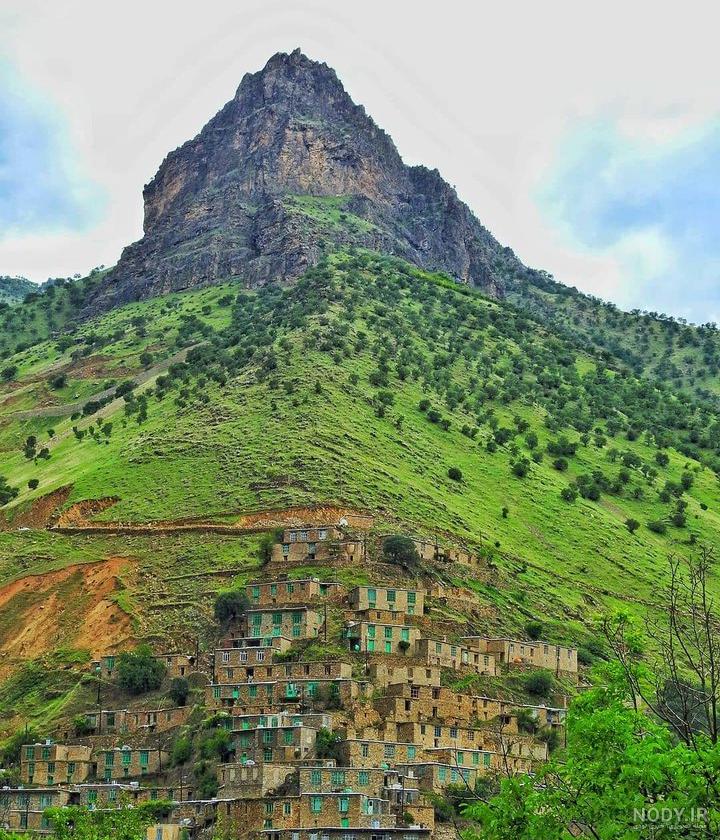 تکه ای از بهشت در روستای بلبر کردستان+عکس | ثریانت