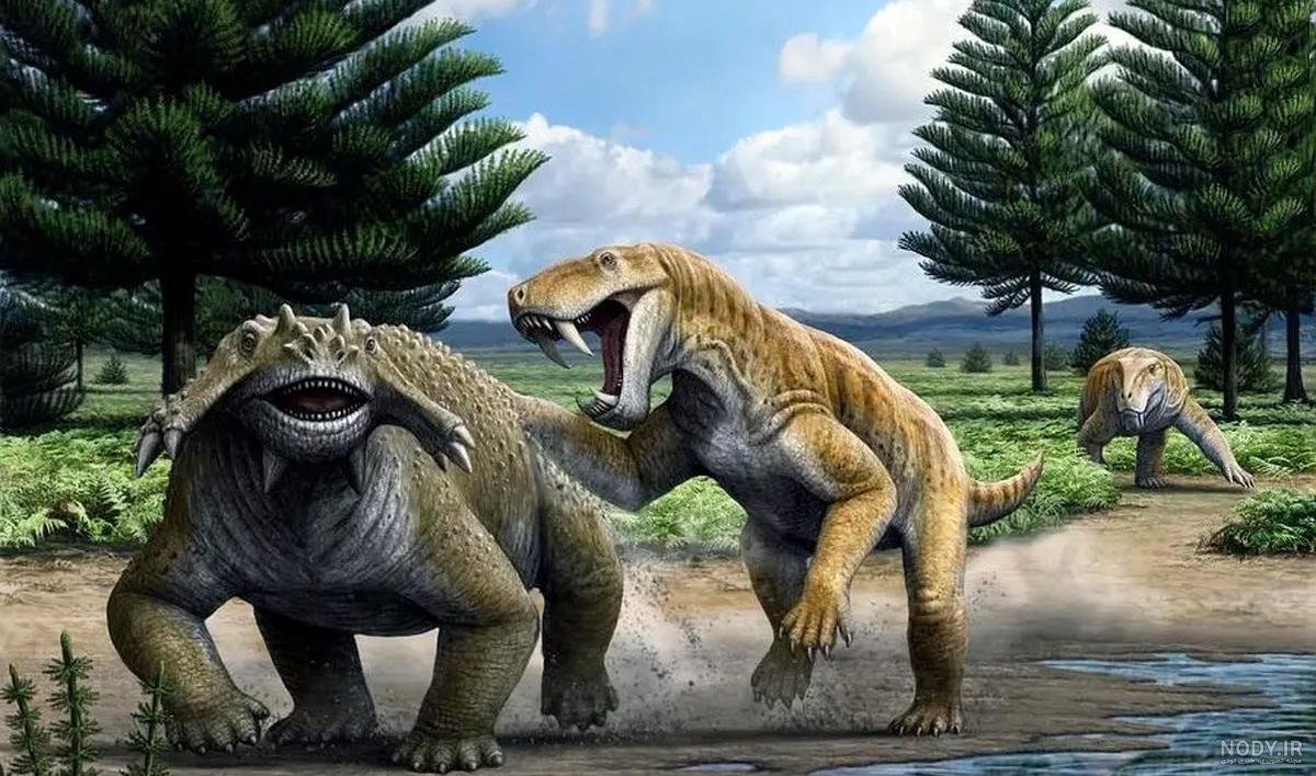 خرید و قیمت اسباب بازی دایناسور بادی مدل تیرکس بزرگ سبز DINOSAUR ANIMAL 056  از غرفه اسباب بازی کی کی تویز