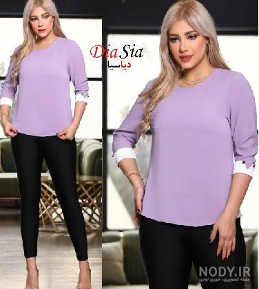 خرید و مشخصات شومیز مانتویی جدید یاسی لینن با کد FLOR