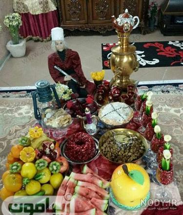 سفره یلدای سنتی | سرآشپز پاپیون سفره یلدای سنتی | سرآشپز پاپیون