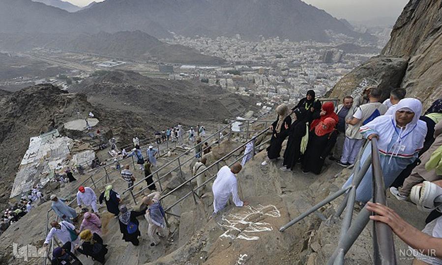 سفری مجازی به غار حراء با تصاویری زیبا