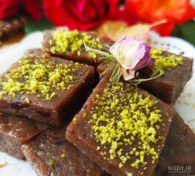 طرز تهیه حلوا گردویی ساده و خوشمزه شمالی با برنج