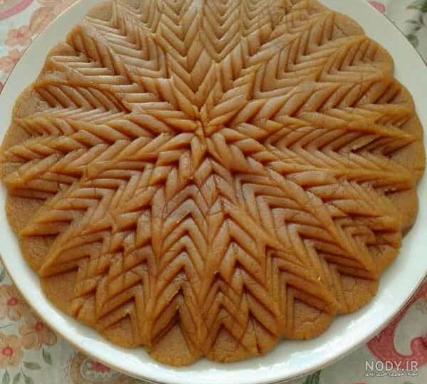 طرز تهیه حلوای آرد برنج مجلسی خانگی شمالی با شیر ساده وسریع