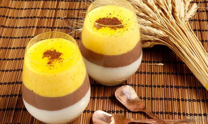 طرز تهیه فرنی بستنی با نشاسته و ژلاتین طرز تهیه فرنی بستنی با نشاسته و ژلاتین