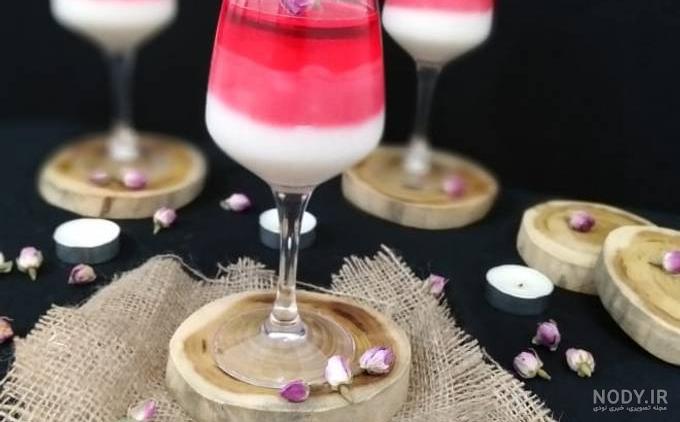 طرز تهیه فرنی بستنی دسر ژله ای خوشمزه 4 نفره ساده و سریع طرز تهیه فرنی بستنی دسر ژله ای خوشمزه 4 نفره ساده و سریع