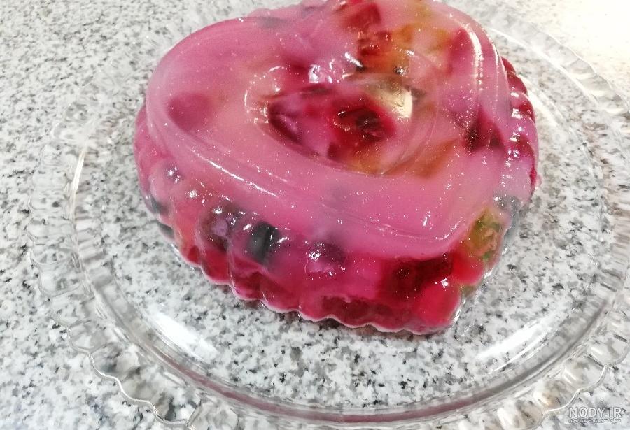 طرز تهیه ژله بستنی خرده شیشه + نکات درآوردن ژله از قالب - ستاره