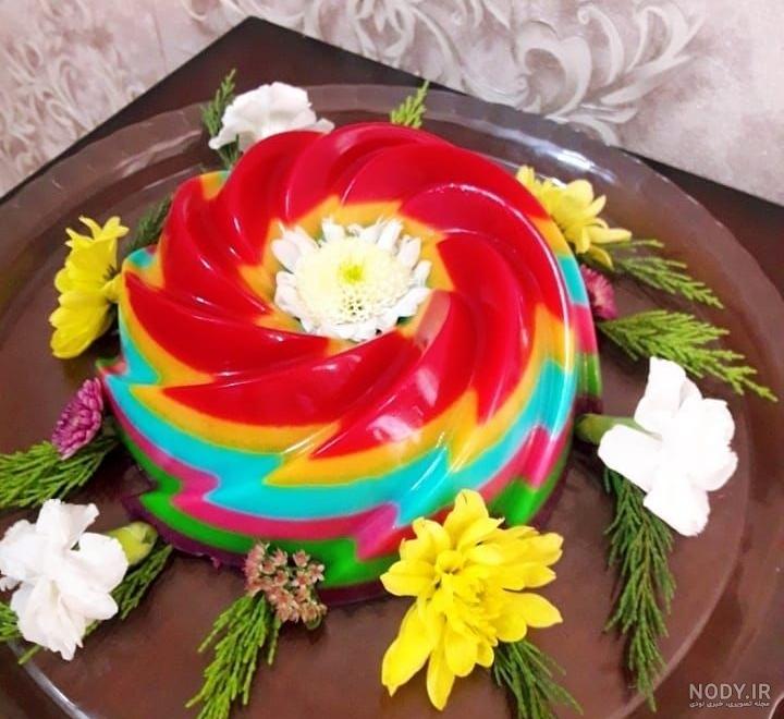 طرز تهیه ژله میان تهی و ایده‌های شیک برای تزیین آن - ستاره