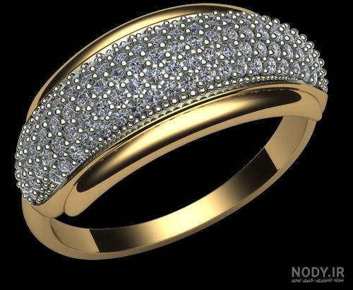 عکس حلقه ازدواج طلا سفید عکس حلقه ازدواج طلا سفید