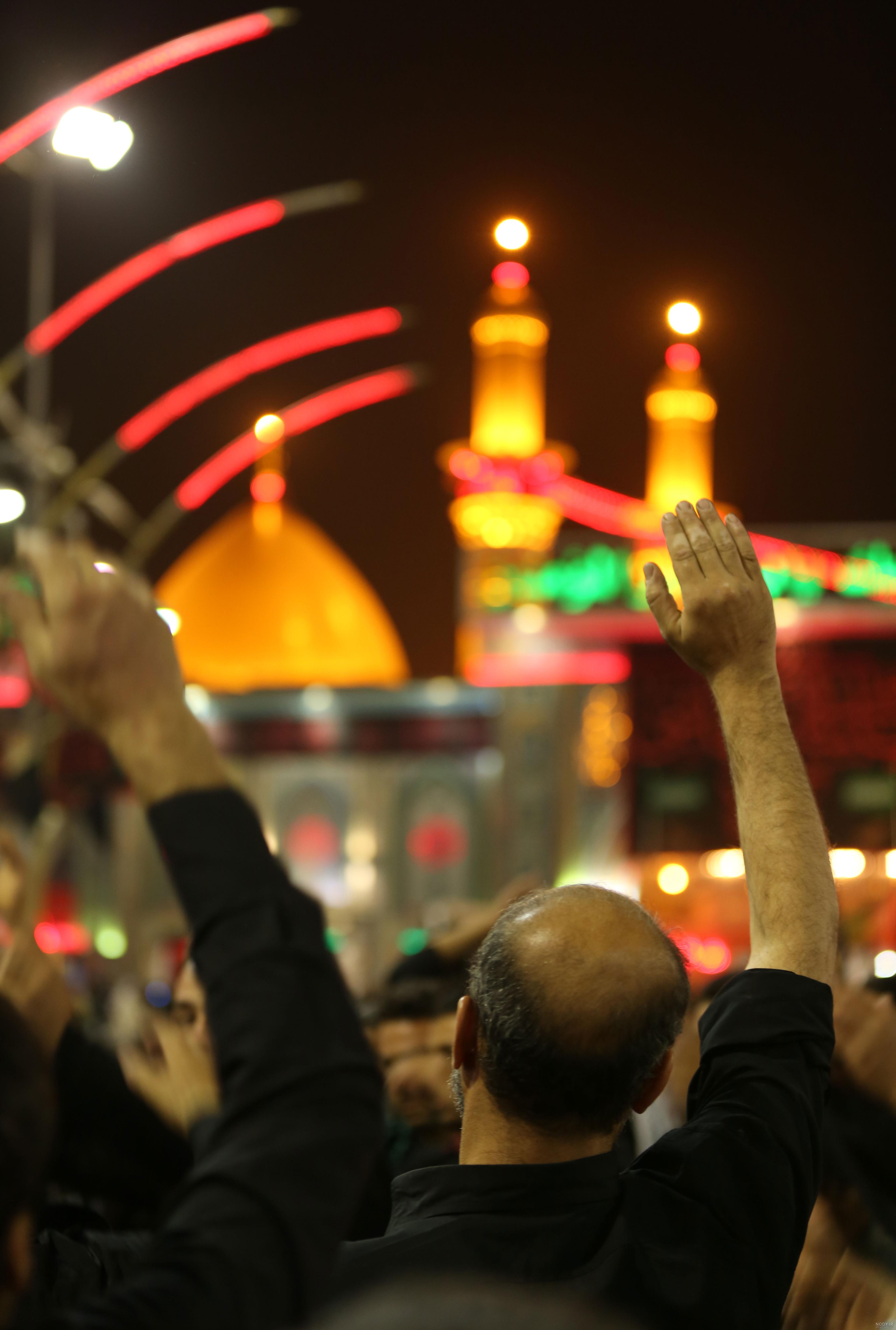 عکس خام حرم امام حسین عکس خام حرم امام حسین