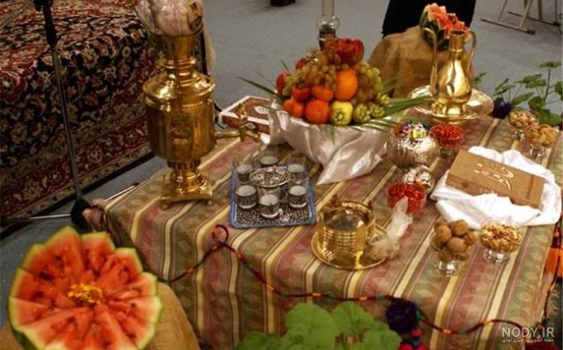 عکس سفره شب یلدا + ایده تزیین سفره شب یلدا لاکچری ⭐ دیدنگار عکس سفره شب یلدا + ایده تزیین سفره شب یلدا لاکچری ⭐ دیدنگار