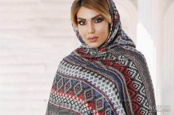 عکس شال و روسری پاییزه عکس شال و روسری پاییزه