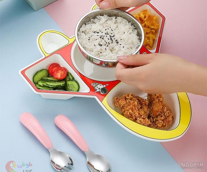 عکس ظرف غذای دخترانه