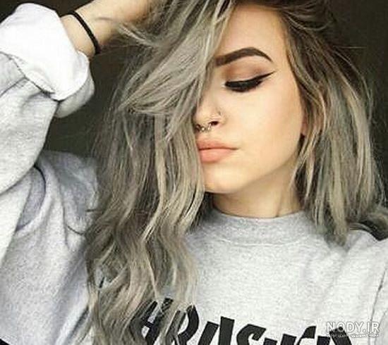 عکس فیک نیم رخ دختر
