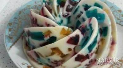 عکسهای ژله خرده شیشه