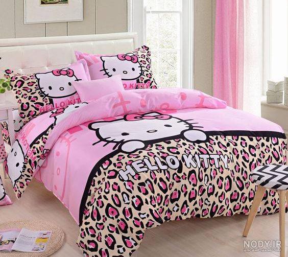 فرش اتاق کودک دختر بچه کیتی Hello Kitty | خرید فرش کودک فانتزی فرش اتاق کودک دختر بچه کیتی Hello Kitty | خرید فرش کودک فانتزی