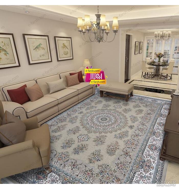 فرش ارزان 1200 شانه طرح گل افشان زمینه نسکافه ای کاشان - 9 متری استوک تخفیفی نو ⚡️ قالی کاشان فرش ارزان 1200 شانه طرح گل افشان زمینه نسکافه ای کاشان - 9 متری استوک تخفیفی نو ⚡️ قالی کاشان