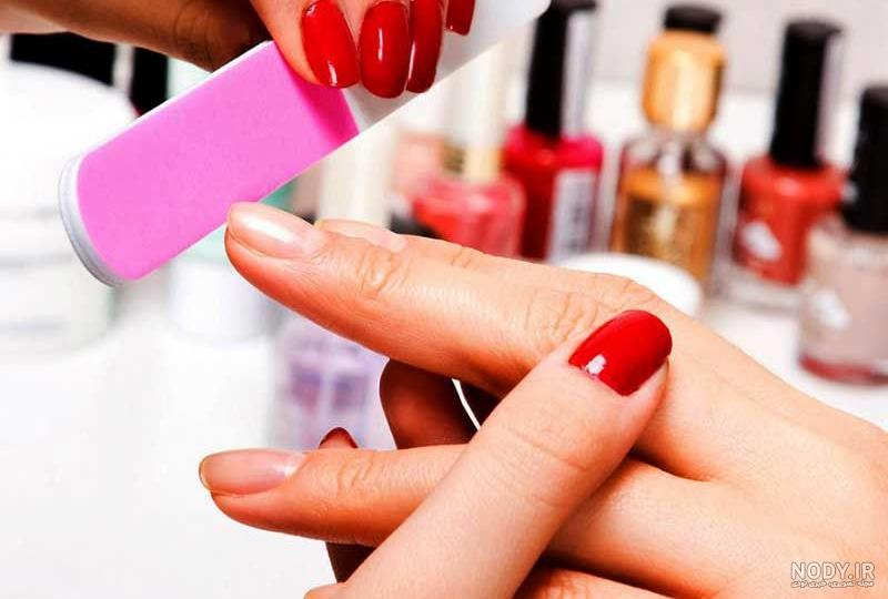 مدل لاک ناخن ساده و اسان - عکس نودی