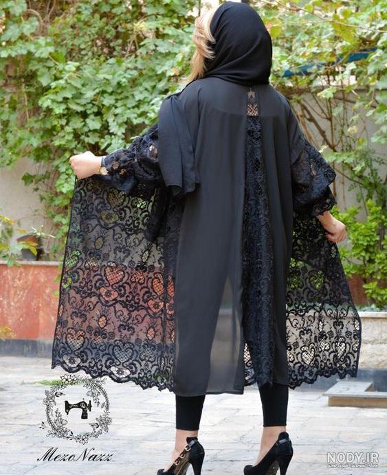 مدل مانتو زنانه کار شده با گیپور مدل مانتو زنانه کار شده با گیپور