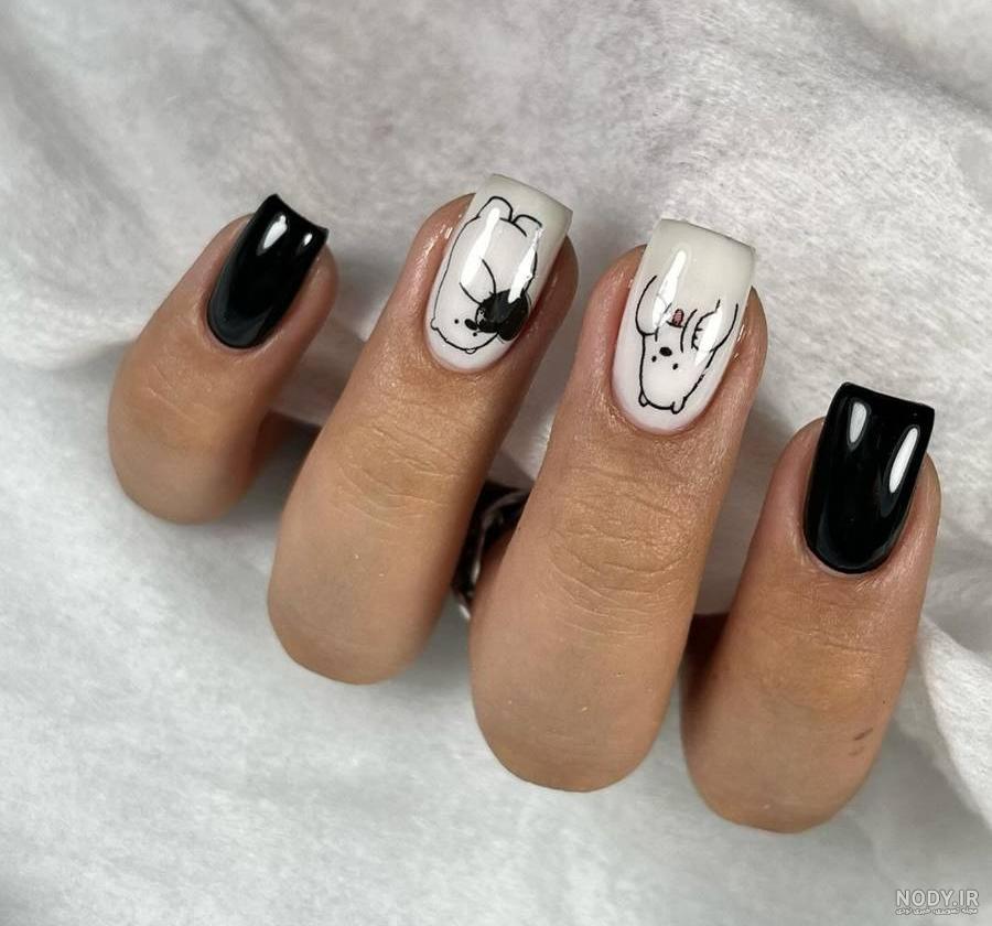 مدل ناخن ژلیش جدید و ساده مدل ناخن ژلیش جدید و ساده