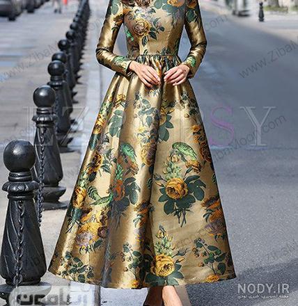 مدل پیراهن ژاکارد مجلسی مدل پیراهن ژاکارد مجلسی