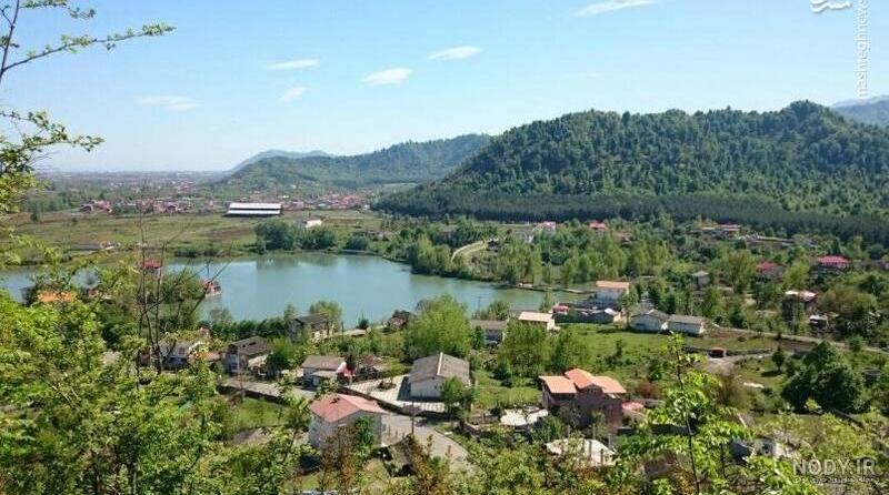 مشرق نیوز - عکس/ روستای دربند آستارا را از بالا ببینید