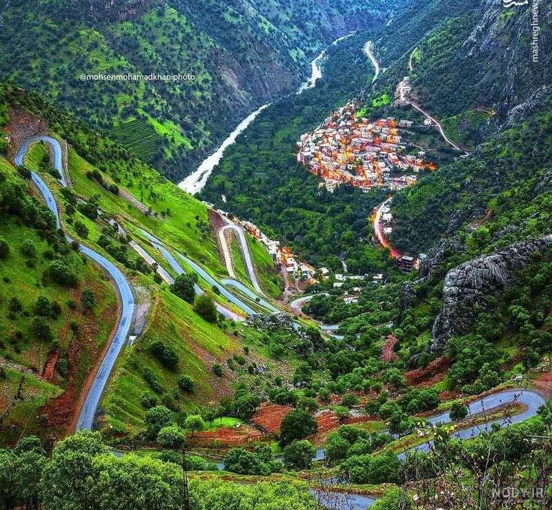 مشرق نیوز - عکس/ نمایی خیره‌کننده از روستای بُلبر