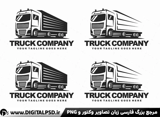 وکتور کامیون طرح 916 | متد گرافیک وکتور کامیون طرح 916 | متد گرافیک
