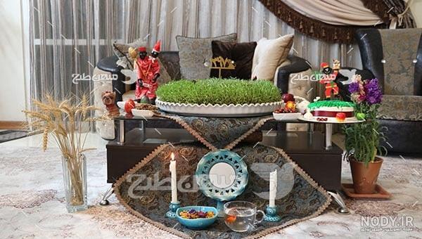 ۴۰ مدل سفره هفت سین ۱۴۰۳ با ایده های تزیین زیبا و چیدمان لاکچری ۴۰ مدل سفره هفت سین ۱۴۰۳ با ایده های تزیین زیبا و چیدمان لاکچری