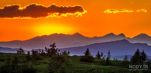 عکس خفن عکس طلوع صبح تهران