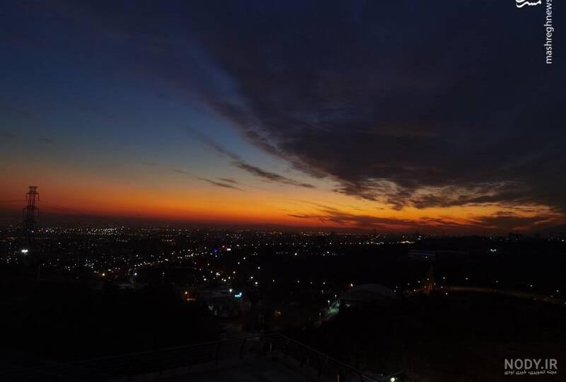 عکس خفن عکس طلوع صبح تهران