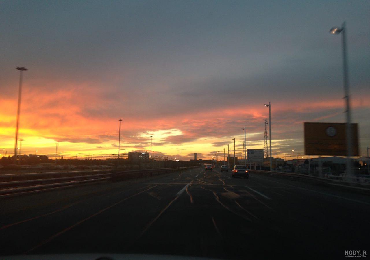 عکس خفن عکس طلوع صبح تهران