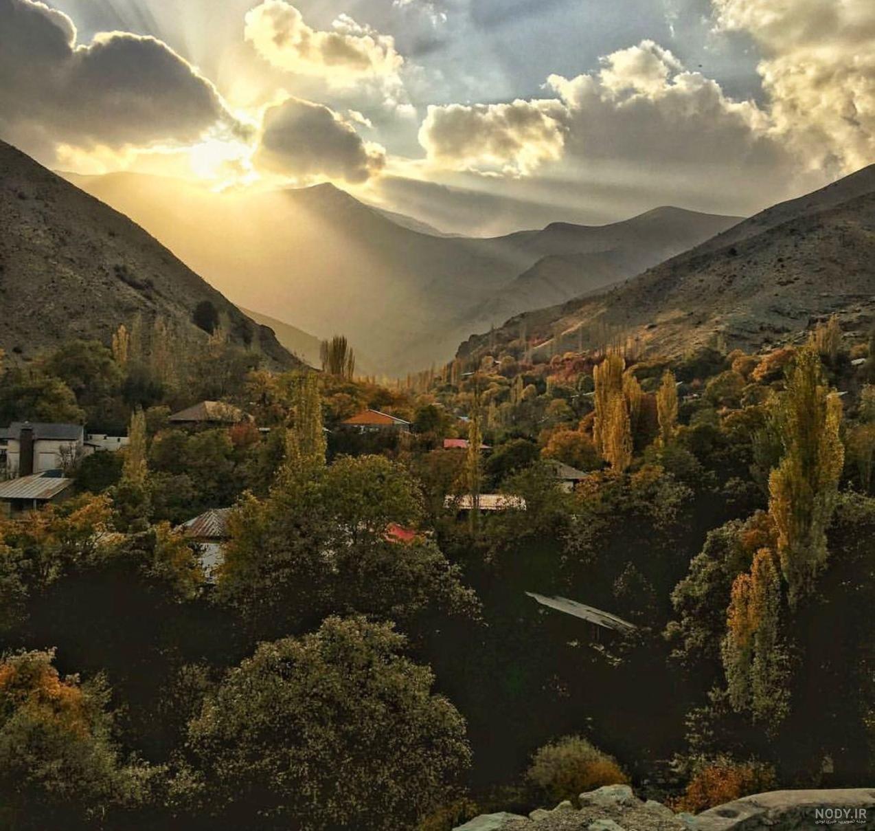 عکس خفن عکس طلوع صبح تهران