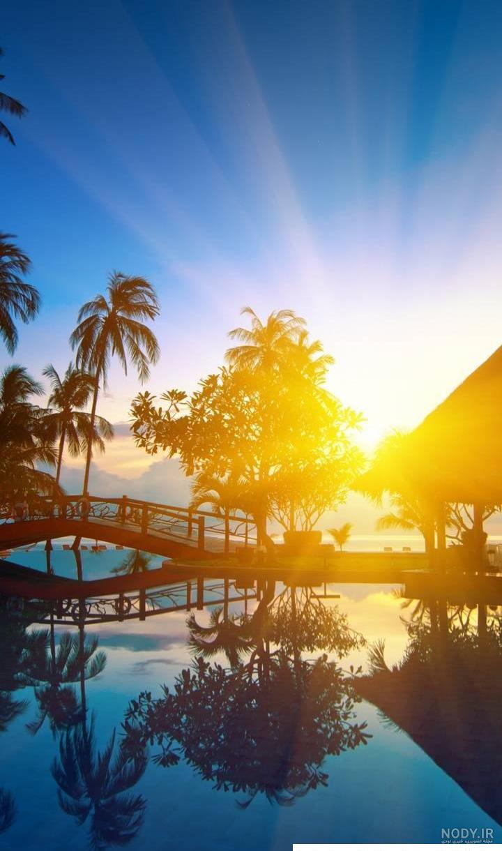 عکس خفن عکس طلوع صبح تهران