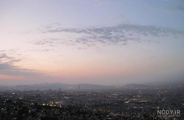 عکس خفن عکس طلوع صبح تهران