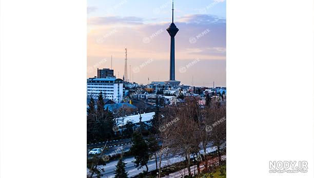 عکس خفن عکس طلوع صبح تهران