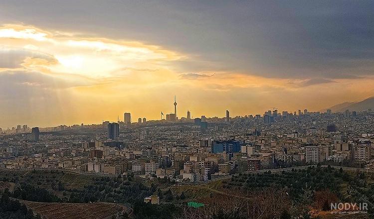 عکس خفن عکس طلوع صبح تهران
