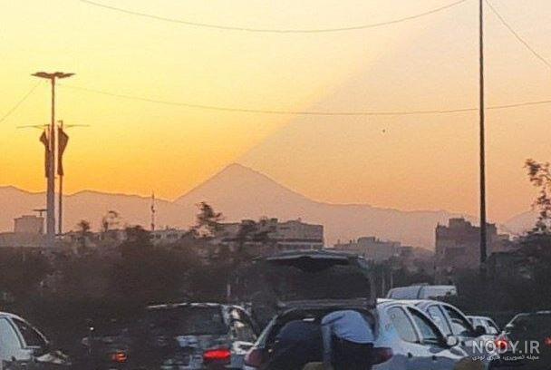 عکس خفن عکس طلوع صبح تهران