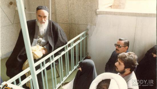 عکس امام خمینی در طبیعت عکس امام خمینی در طبیعت