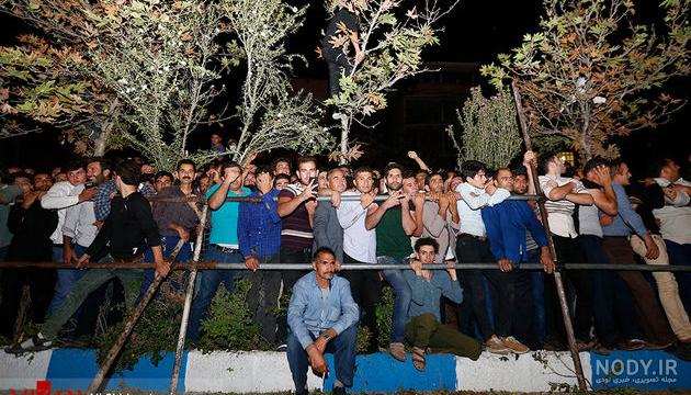 عکس های کامل مراسم اعدام قاتل آتنا اصلانی عکس های کامل مراسم اعدام قاتل آتنا اصلانی